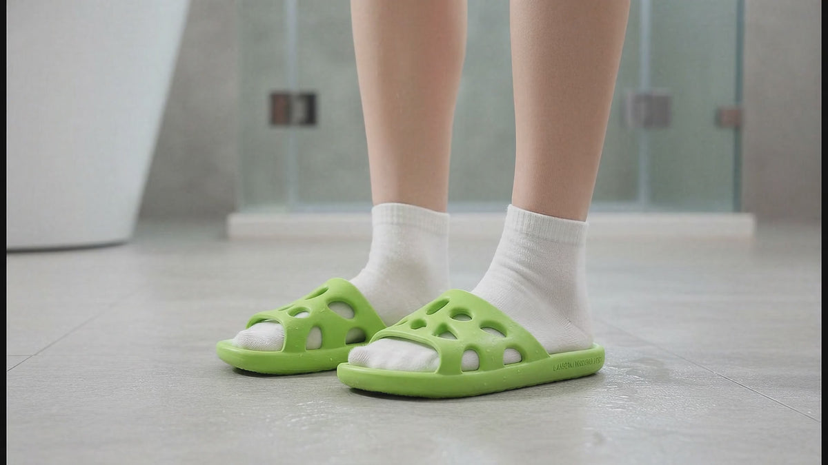 make a woman wear the slipper